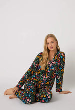 Load image into Gallery viewer, Bedhead Long Sleeve Stretch Jersey PJ Set - Winter Blooms