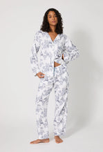 Load image into Gallery viewer, Bedhead Long Sleeve Stretch Woven Flannel PJ Set - La Belle Eiffel