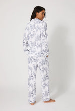 Load image into Gallery viewer, Bedhead Long Sleeve Stretch Woven Flannel PJ Set - La Belle Eiffel