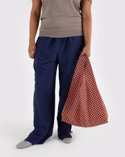 Load image into Gallery viewer, Baggu Standard Reuseable Bag - Pink Brown Check