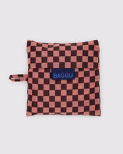 Load image into Gallery viewer, Baggu Standard Reuseable Bag - Pink Brown Check
