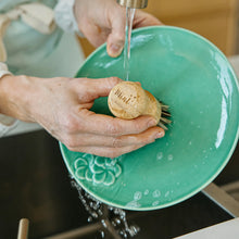 Load image into Gallery viewer, Mint Bamboo Dish Brush