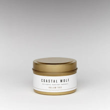 Load image into Gallery viewer, Hollow Tree Candles Coastal Wolf - Travel Tin