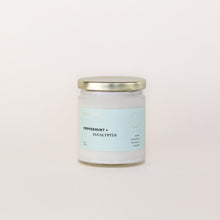 Load image into Gallery viewer, Homecoming Candles Peppermint + Eucalyptus Soy Wax Candle
