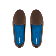 Load image into Gallery viewer, Vessi Market Flat - Dark Teak/Mocha
