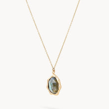 Load image into Gallery viewer, Bluboho Labradorite Mood Necklace