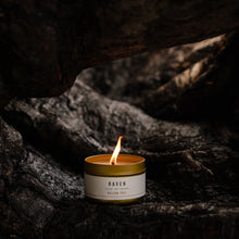 Load image into Gallery viewer, Hollow Tree Candles Raven - Travel Tin