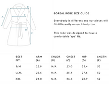 Load image into Gallery viewer, Tofino Towel Boreal Fleece Robe