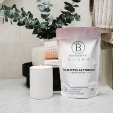 Load image into Gallery viewer, Bathorium Crush Bath Soak - Eucalyptus Apothecary