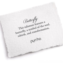 Load image into Gallery viewer, Pyrrha Butterfly 14K Gold Talisman