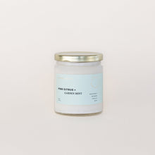 Load image into Gallery viewer, Homecoming Candles Pink Citrus + Garden Mint Soy Wax Candle