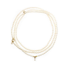 Load image into Gallery viewer, Poppy Finch 40"Petite Pearl Toggle Necklace