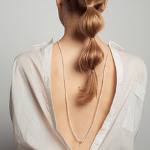 Load image into Gallery viewer, Poppy Finch 40"Petite Pearl Toggle Necklace