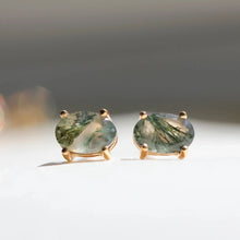 Load image into Gallery viewer, Little Gold Tidal Pool Stud Earrings