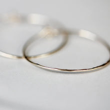 Load image into Gallery viewer, Little Gold Ani Hoop Earrings