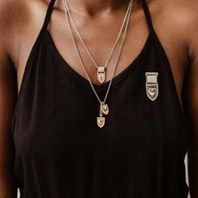 Load image into Gallery viewer, Love Medals Heart Shield Necklace