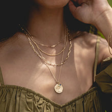 Load image into Gallery viewer, Bluboho Tree of Life Ancient Coin Medallion Necklace