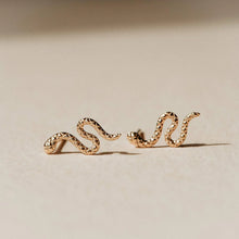 Load image into Gallery viewer, Bluboho Revival Dainty Snake Earrings