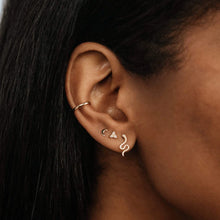 Load image into Gallery viewer, Bluboho Revival Dainty Snake Earrings