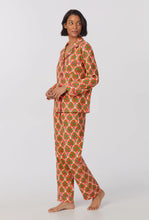 Load image into Gallery viewer, Bedhead Long Sleeve Classic Stretch Jersey PJ Set - Tangier Tile
