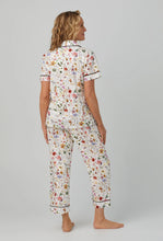 Load image into Gallery viewer, Bedhead Floral Eve Short Sleeve Woven Cotton PJ Set

