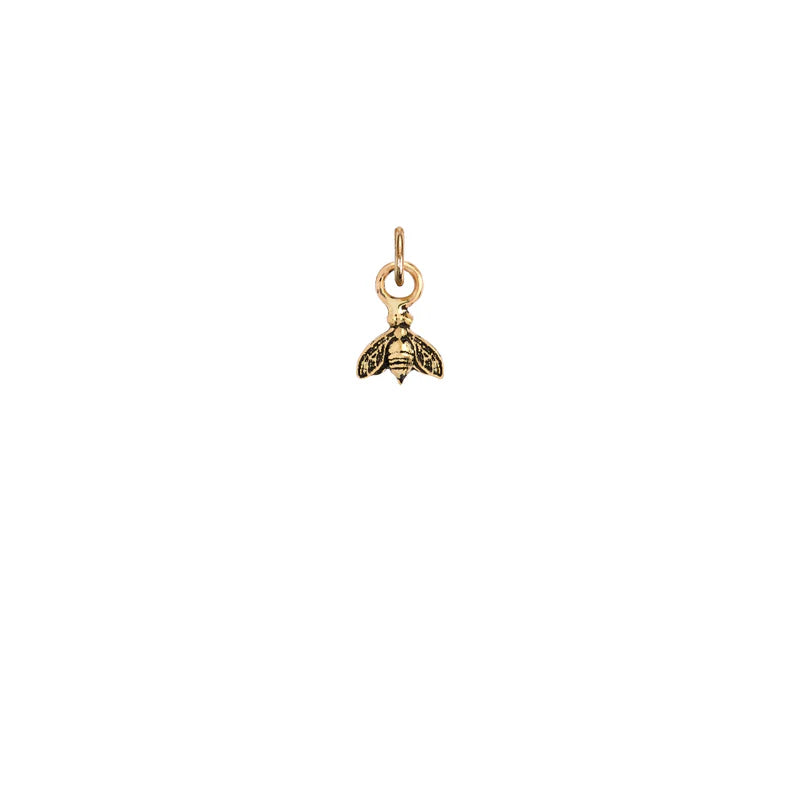 Pyrrha Bee 14K Gold Symbol Charm