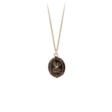 Load image into Gallery viewer, Pyrrha Selflessness 14K Gold Talisman
