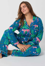 Load image into Gallery viewer, Bedhead Long Sleeve Stretch Jersey PJ Set - Midnight Forest
