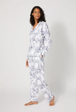 Load image into Gallery viewer, Bedhead Long Sleeve Stretch Woven Flannel PJ Set - La Belle Eiffel
