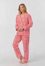 Load image into Gallery viewer, Bedhead Long Sleeve Woven Cotton Poplin PJ Set - Darling Deer
