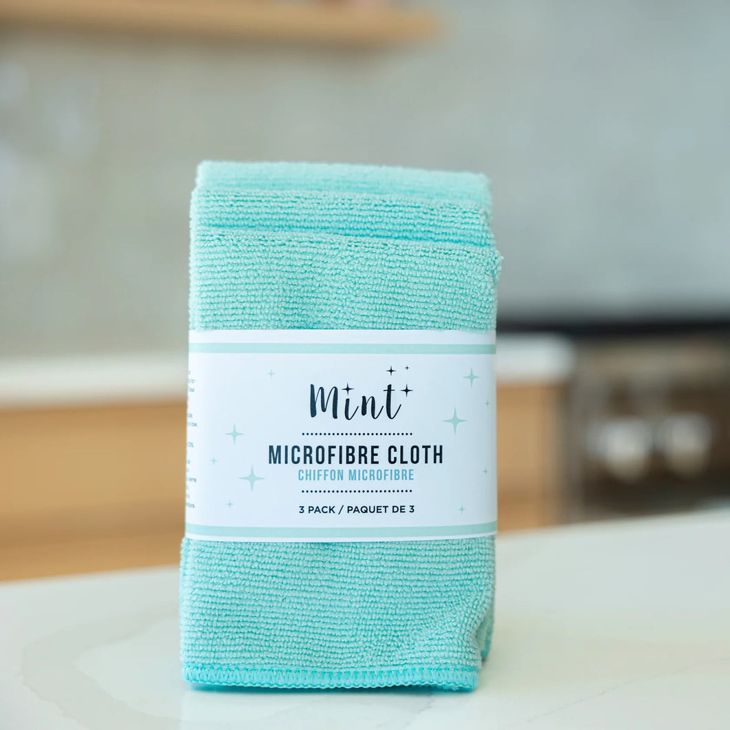 Mint Microfibre Cloths