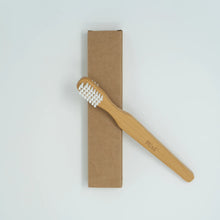 Load image into Gallery viewer, Mint Bamboo Cleaning Brush
