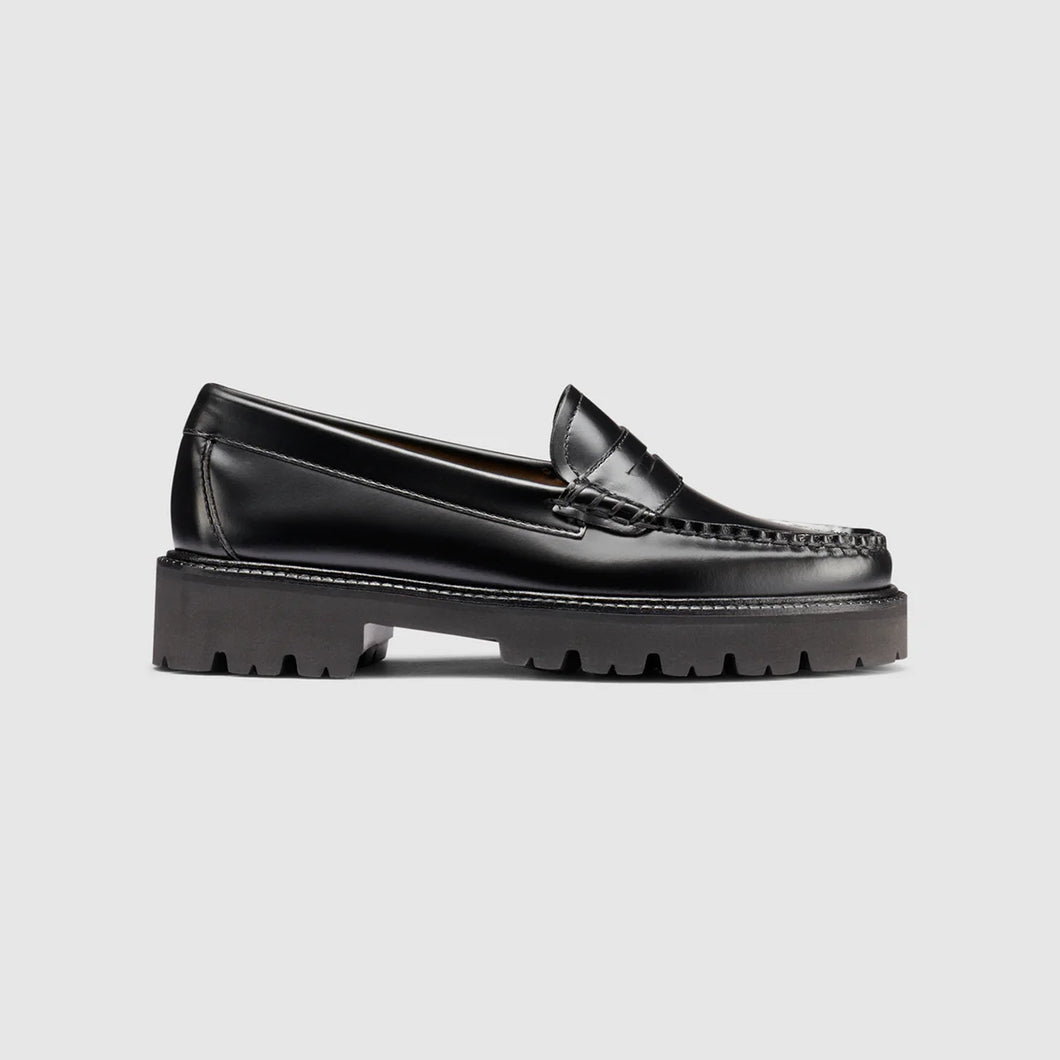 G.H. Bass Whitney Super Lug Loafers - Black