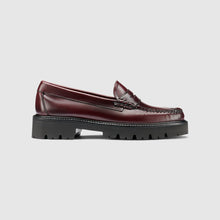 Load image into Gallery viewer, G.H. Bass Whitney Super Lug Loafers - Wine
