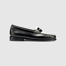 Load image into Gallery viewer, G.H. Bass Whitney Weejuns Loafer - Black/White
