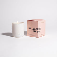 Load image into Gallery viewer, Homecoming Candles Balsam Fir Neroli Soy Wax Candle
