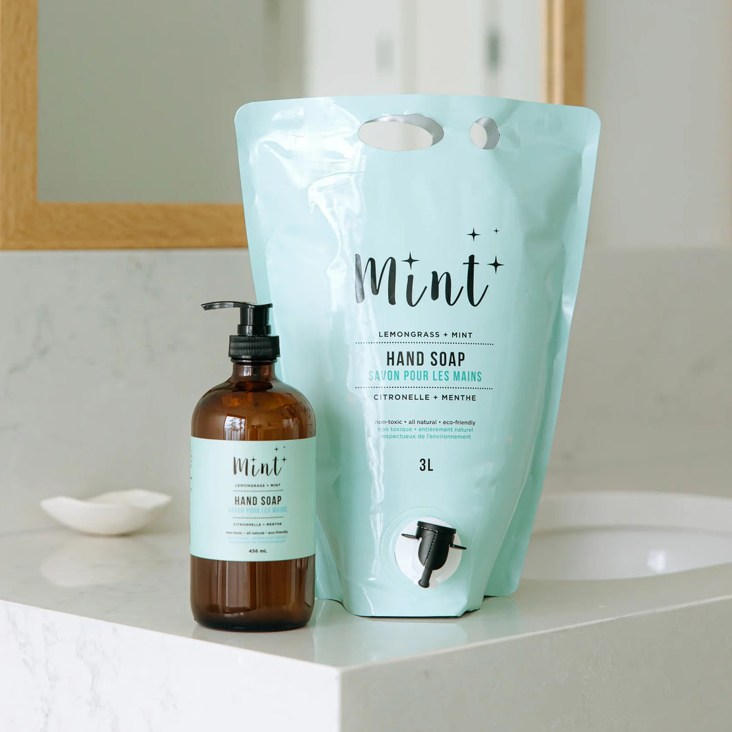 Mint Hand Soap Refill Pouch