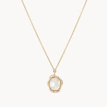 Load image into Gallery viewer, Bluboho Moonstone Diamond Mood Necklace
