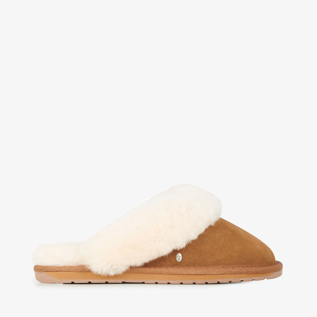 Emu Jolie Slipper - Chestnut