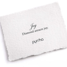 Load image into Gallery viewer, Pyrrha Joy Diamond 14K Gold Capped Attraction Charm
