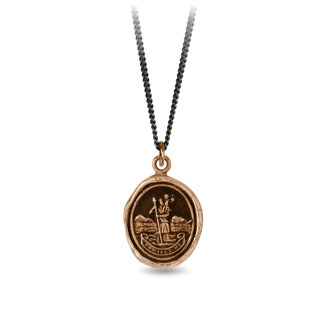 Pyrrha St. Christopher Talisman