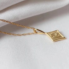Load image into Gallery viewer, Little Gold Follow the Stars Necklace
