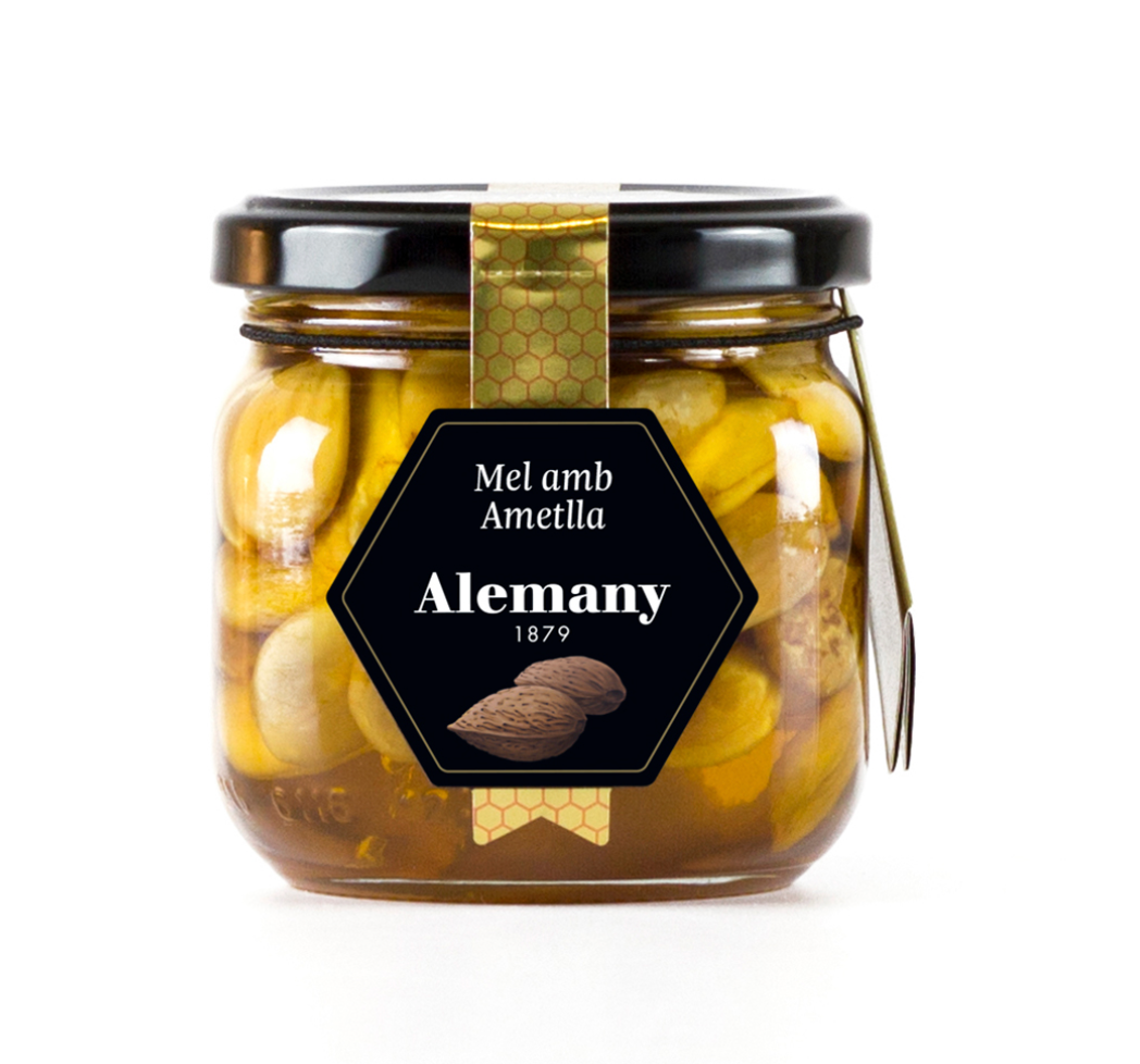 Alemany Gourmet Honey with Almonds