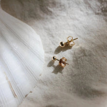 Load image into Gallery viewer, Little Gold Soleil Stud Earrings
