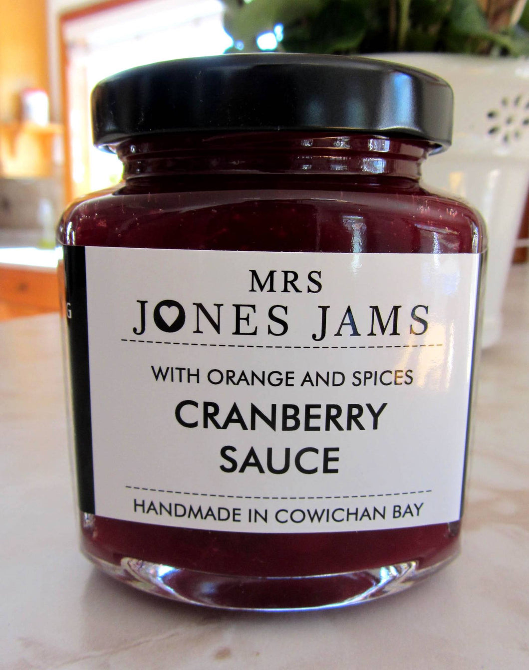 Mrs Jones Jams Cranberry Sauce