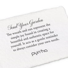 Load image into Gallery viewer, Pyrrha Tend Your Garden Talisman
